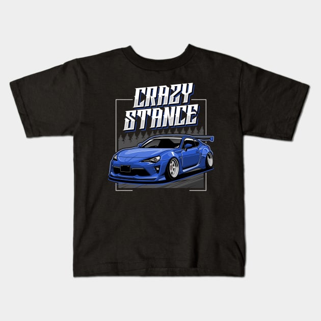 Toyota GT86 Kids T-Shirt by squealtires